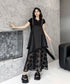 Splicing Lace Dress